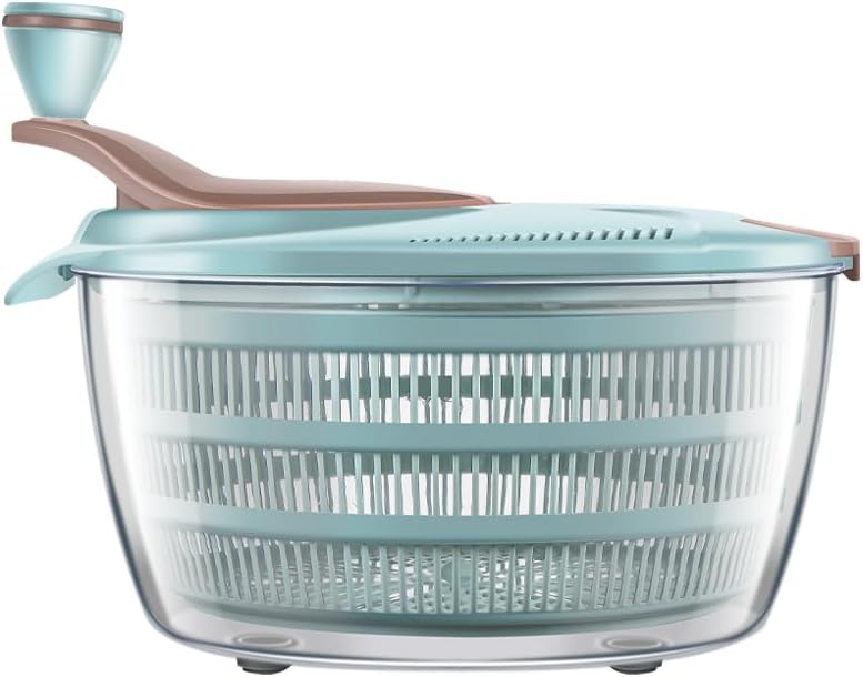 Salad Spinner - Centrifuga per insalata da 4,24 quarti,