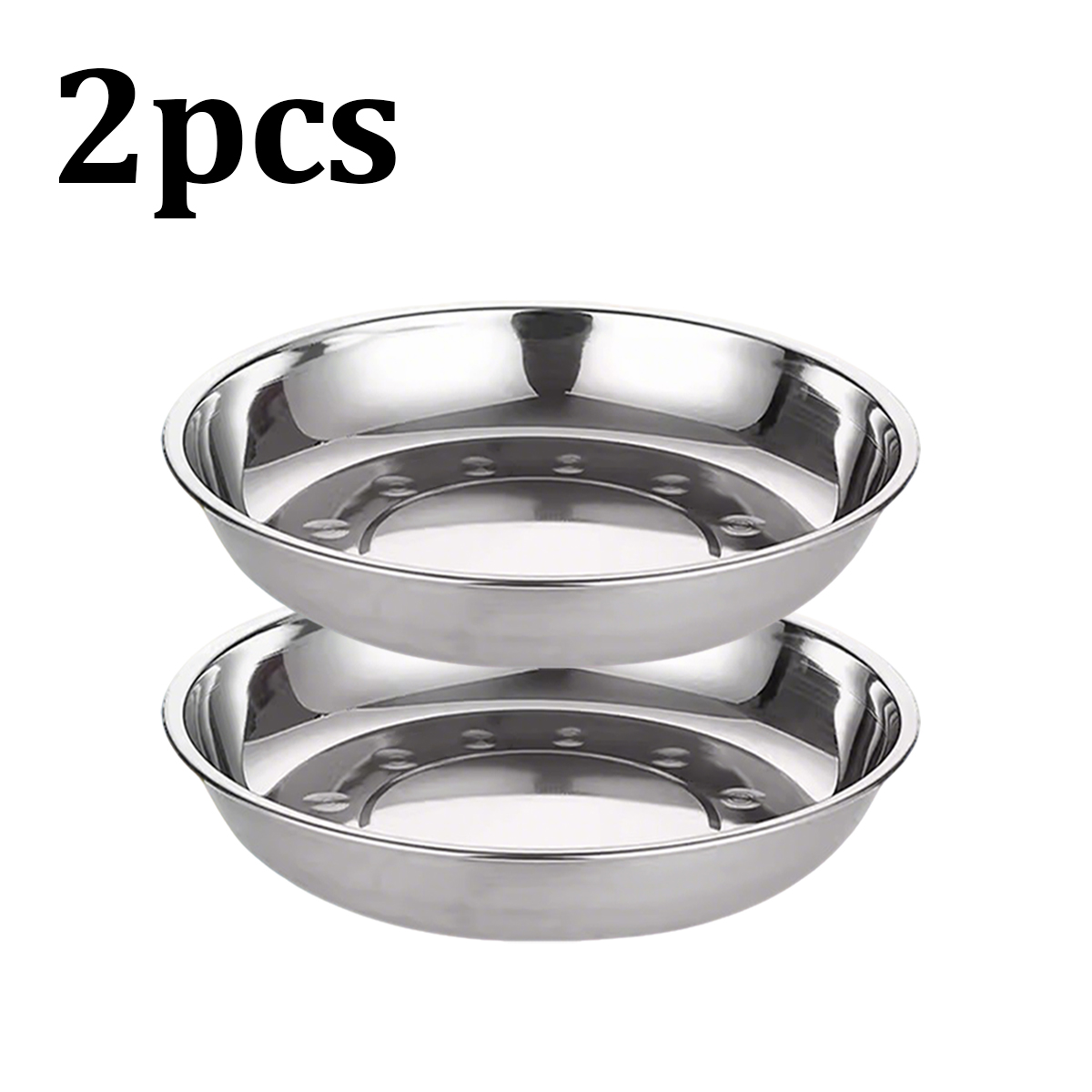 Salad Spinner - Piatto Rotondo in Acciaio Inossidabile da