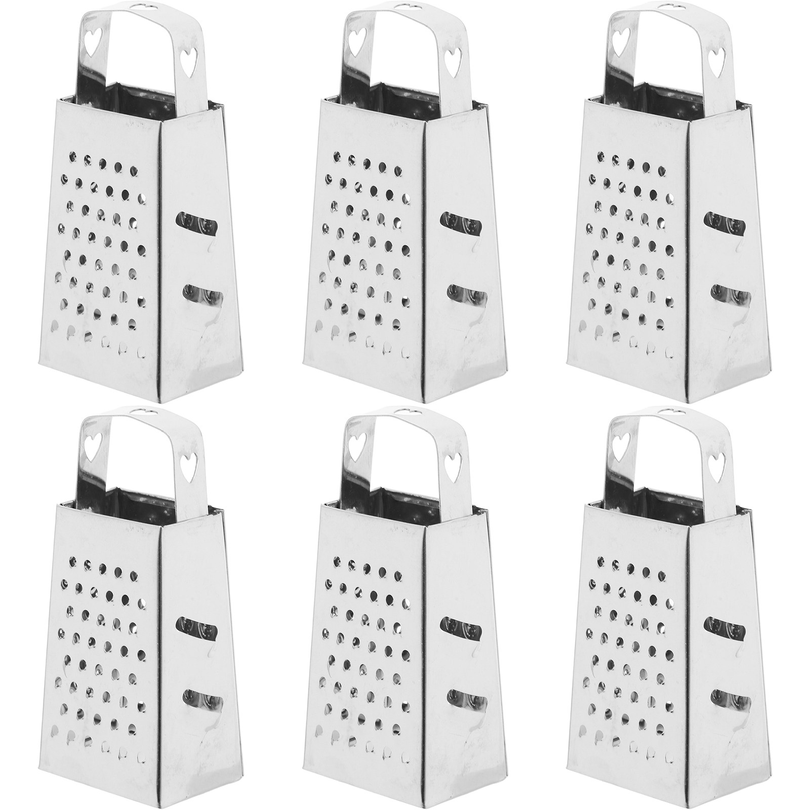 Cheese Grater Box - Set di 6 Mini Grattugie in