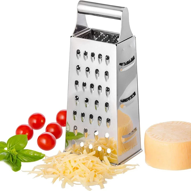 Cheese Grater Box - Grattugia a 4 Lame in Acciaio