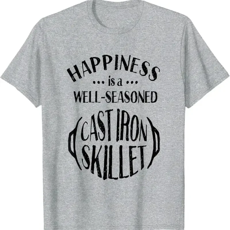 Cast Iron Skillet - La felicità è una padella ben
