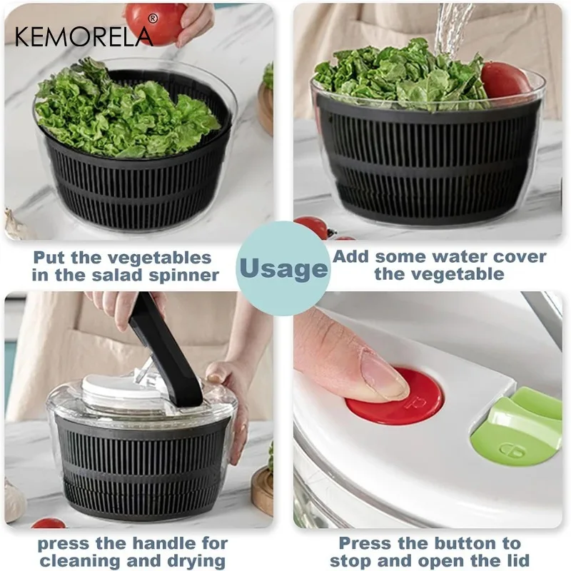 KEMORELA Centrifuga per Verdur - Salad Spinner recensione e prezzo