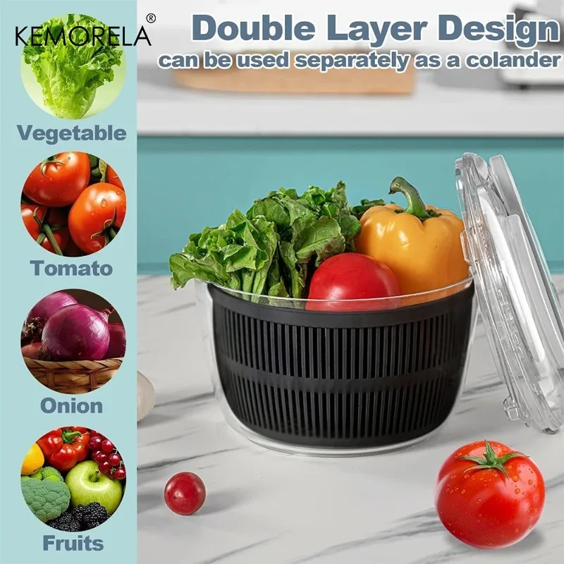 KEMORELA Centrifuga per Verdur - Salad Spinner recensione e prezzo