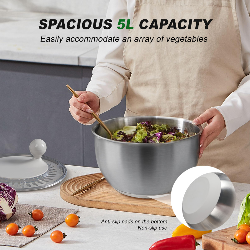 Scolapiatti manuale per insala - Salad Spinner recensione e prezzo