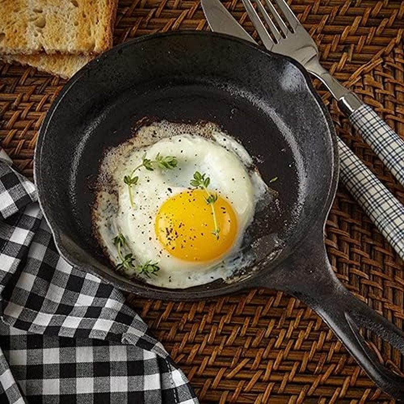 Padella in ghisa da 6 pollici, - Cast Iron Skillet recensione e prezzo