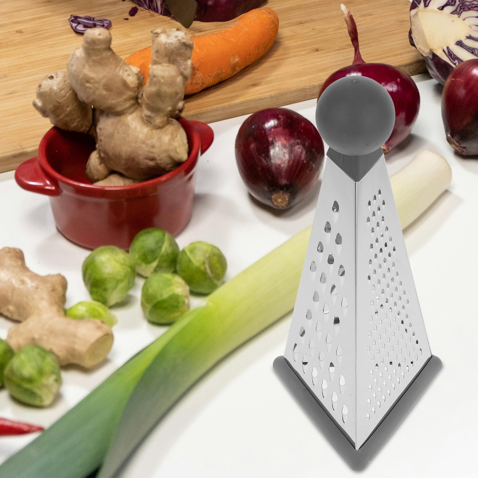 Grattugia Triangolare in Accia - Cheese Grater Box recensione e prezzo