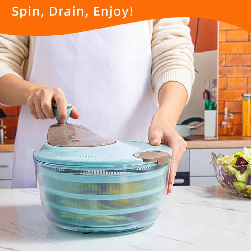 Spinner per lattuga con doppi  - Salad Spinner recensione e prezzo