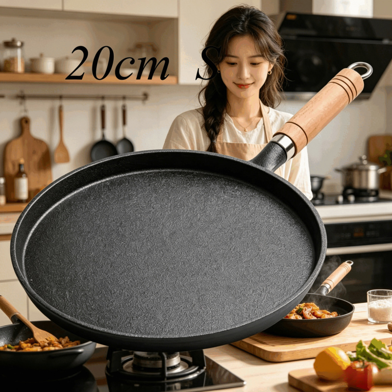 Padella in ghisa da 20 cm con  - Cast Iron Skillet recensione e prezzo